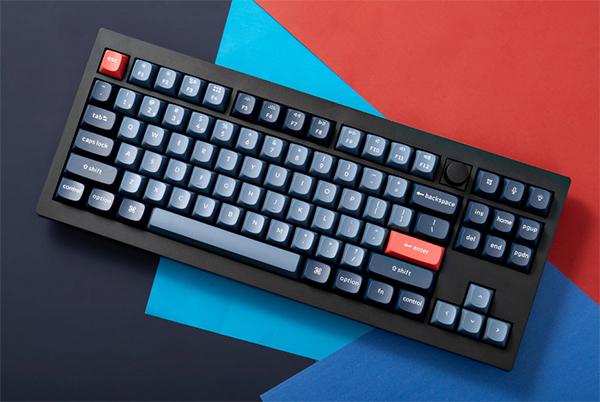 [V3M-D1] Keychron V3 MAX 80% Red Switch Hot-Swap Gateron Jupiter RGB Wireless Keyboard - BK