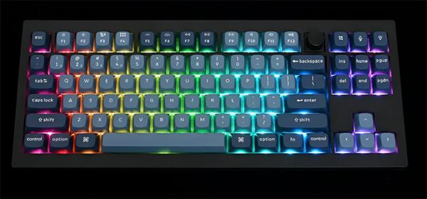[V3M-D4] Keychron V3 MAX 80% Banana Switch Hot-Swap Gateron Jupiter RGB Wireless Keyboard - BK
