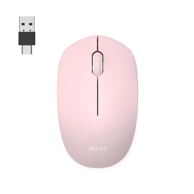 [900541] Port Connect MOUSE COLLECTION II WIRELESS Blush