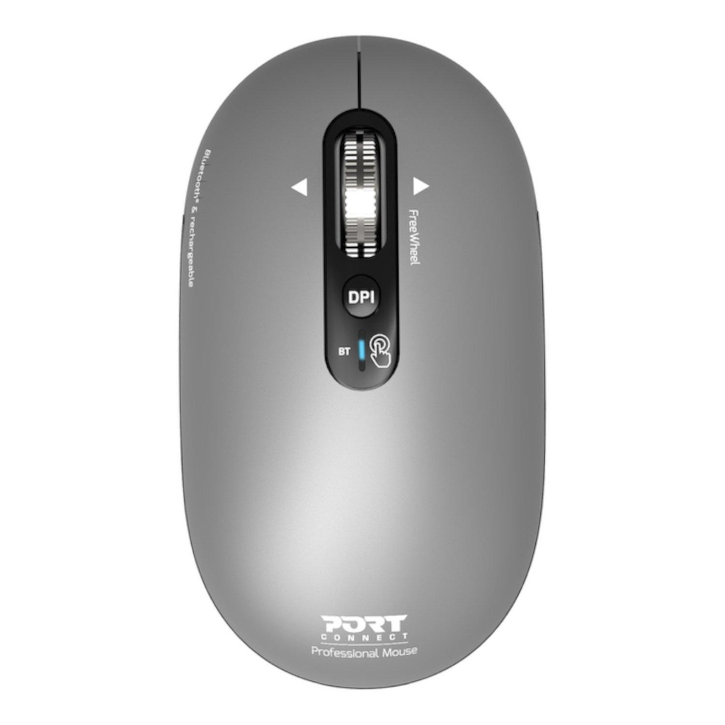 [910203] Port Connect Mouse Rechargeable Bluetooth and 2.4Ghz Ultimate