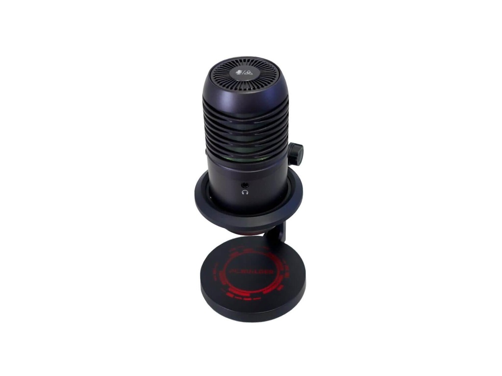 [PCB-GM-CASTCORE] PCBuilder CAST CORE USB Gaming Microphone - Black 