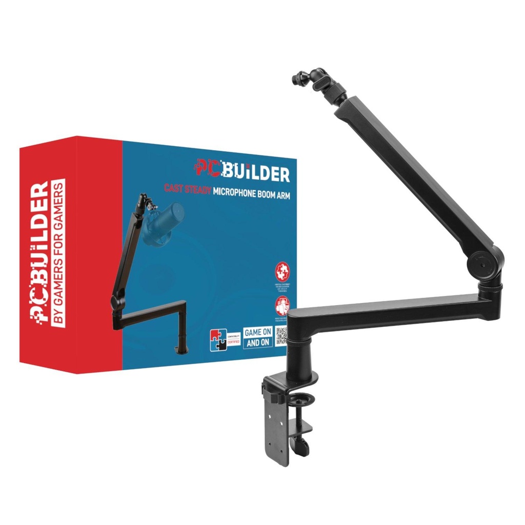 [PCB-MBA-CAST-STEADY] PCBuilder Cast Steady Microphone Boom Arm
