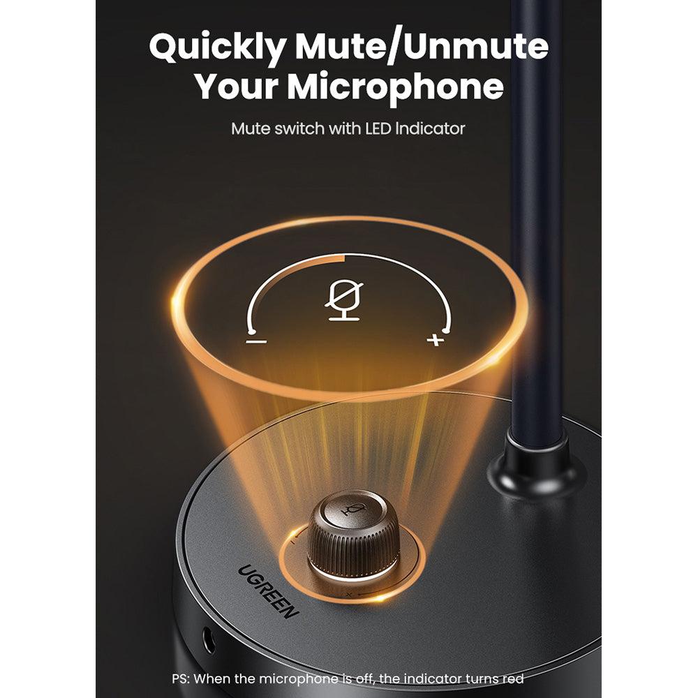 [CM564-90416] UGREEN Desktop Microphone Basic