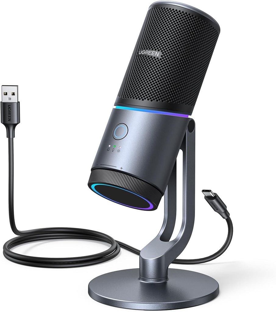 [CM769-35629] UGREEN Dspktop Microphone RGB Basic