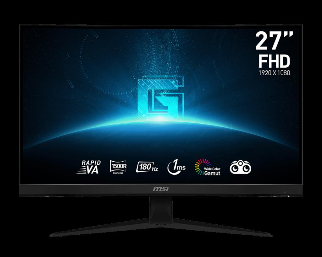 [G27C4E3] MSI G27C4 E3 27" Gaming Monitor 1920 x 1080 (FHD) VA 170Hz FreeSync Premium HDMI Displayport Tilt Black