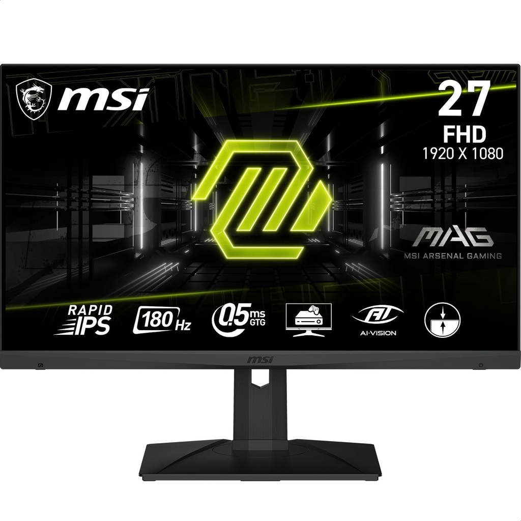 [MAG275F] MSI MAG 275F 27" Gaming Monitor 1920 x 1080 (FHD) Rapid IPS 180Hz 0.5ms