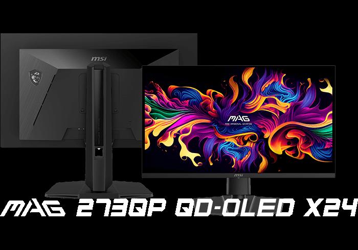 [MAG273QPQD-OLEDX24] MSI MAG 273QP QD-OLED X24 Gaming Monitor 2560 x 1440 (QHD) 240Hz