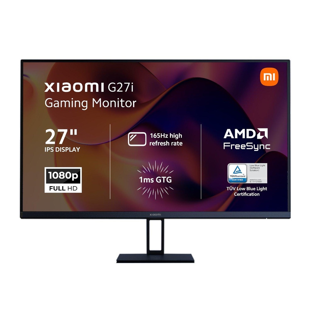[ELA5375EU] Xiaomi G27i 27" Full HD 1080p IPS Gaming Monitor (165Hz, 1ms, 16:9, HDMI/DP, & AMD FreeSync Premium)
