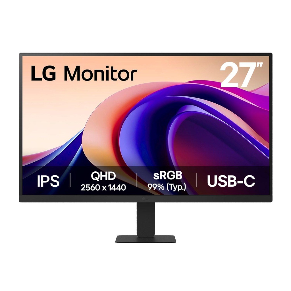 [27U631A-B.AFBQ] LG UltraFine 27" QHD IPS Monitor 100Hz with USB-C