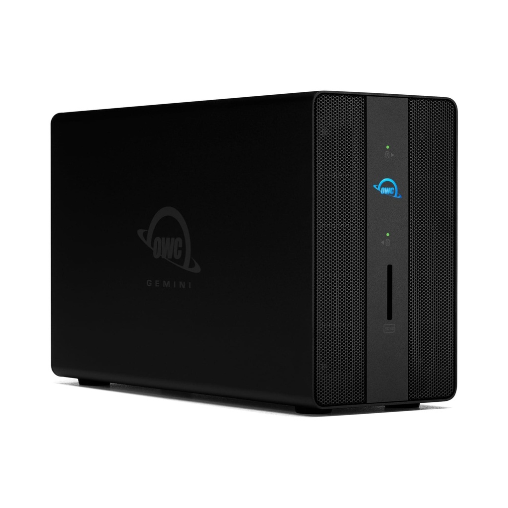 [OWCTB3GM000H40] OWC 2 Bay Thunderbolt3 Dock and Dual-Drive RAID External Storage 40TB