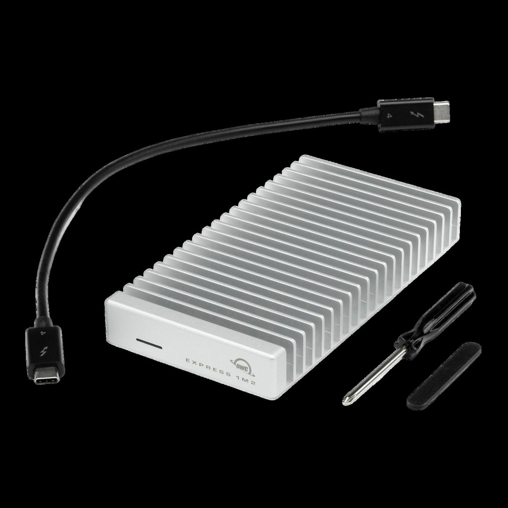 [OWCUS4EXP1MT01] OWC Express 1M2 USB4 1TB Portable NVMe SSD External Storage Solution