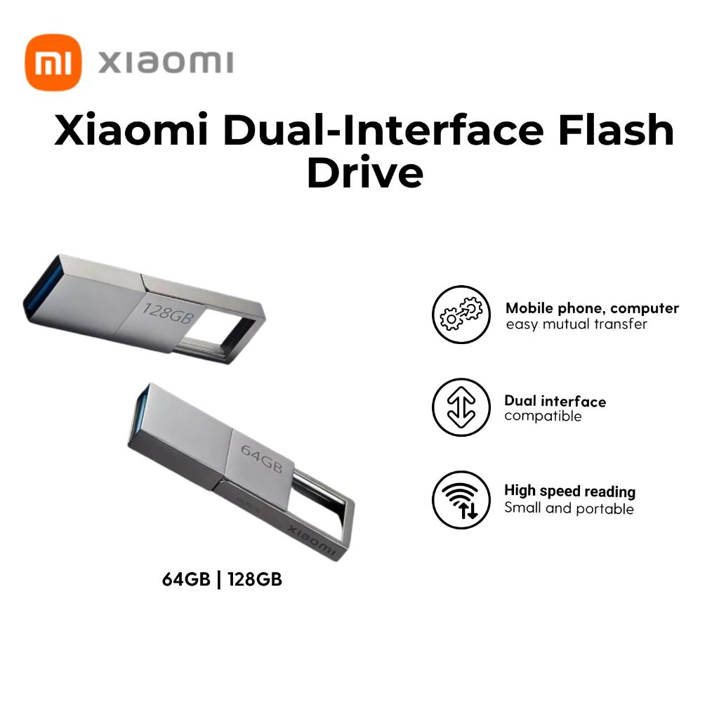 [BHR8810GL] Xiaomi 64GB Dual Interface Aluminium 64GB Flash Drive