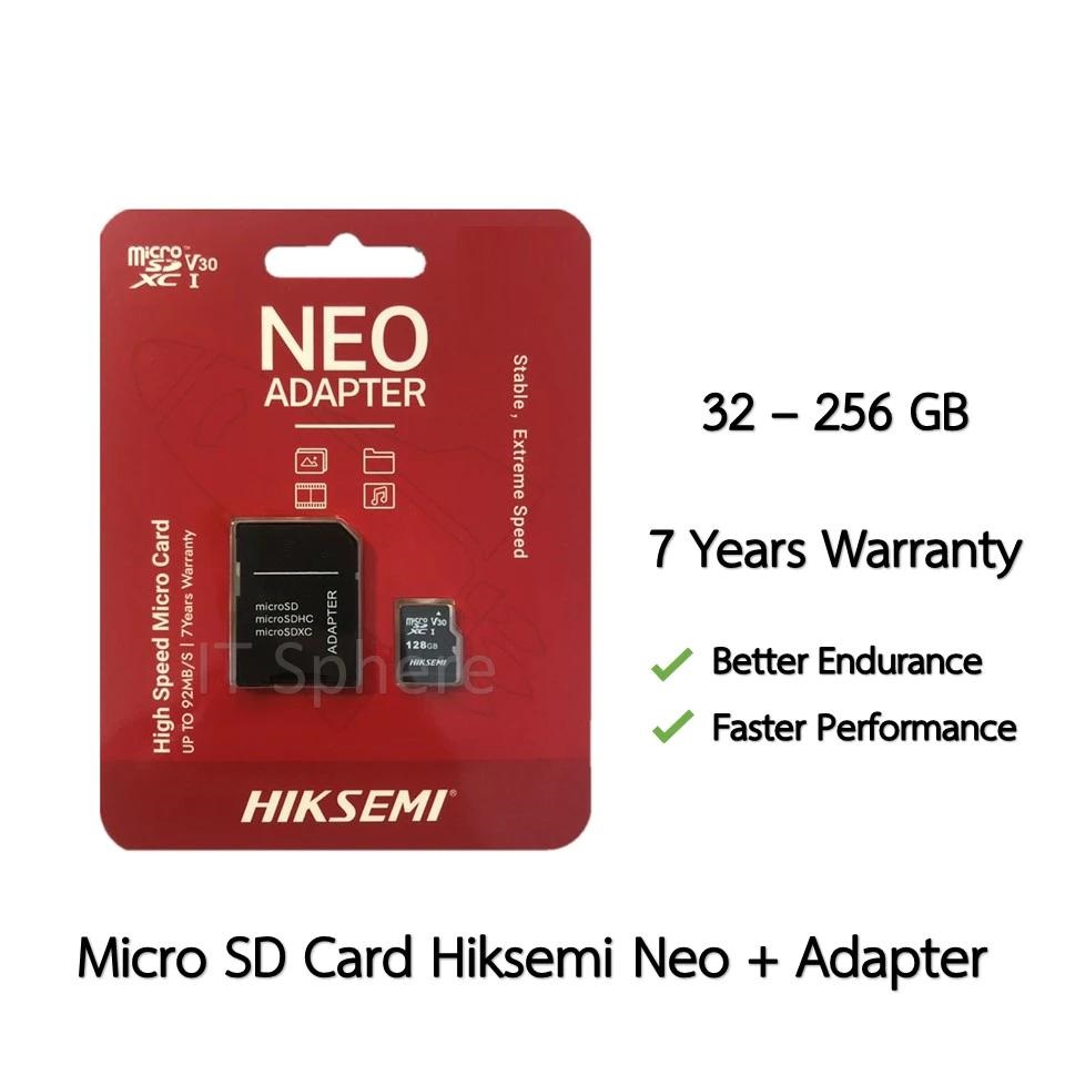 [HS-TF-C1-32G_Adapter] Hiksemi Neo V10 32GB Micro SDHC + Adapter