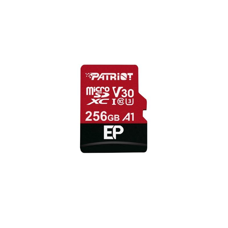 [PEF256GEP31MCX] Patriot EP V30 A1 256GB Micro SDXC Card + Adapter 
