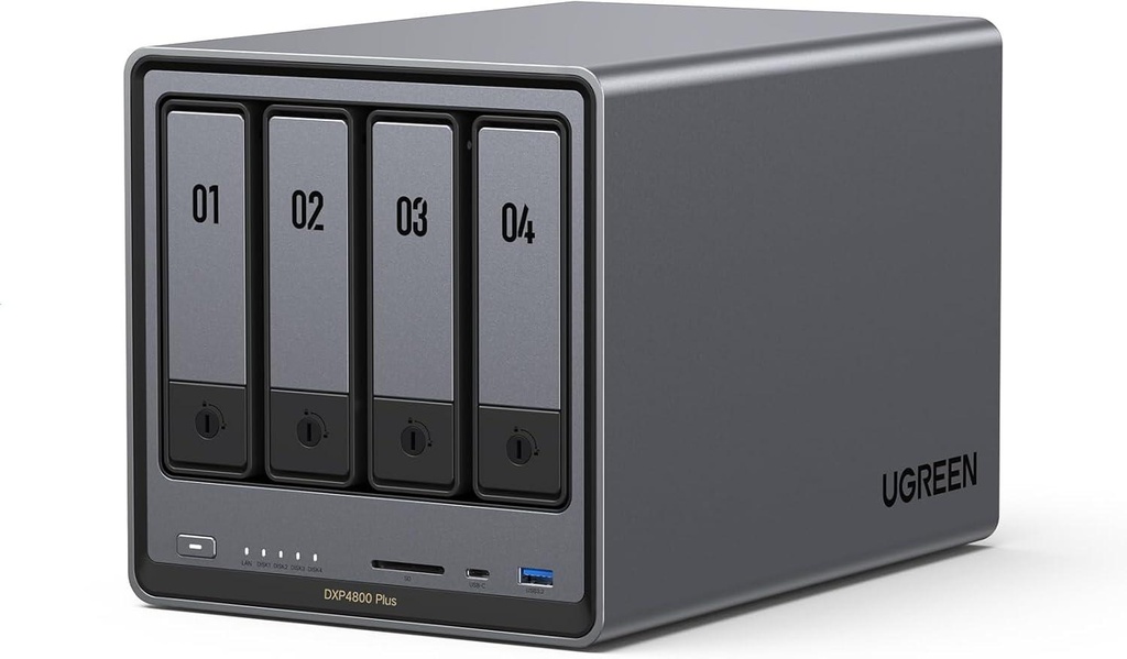 [DX4800PLUS-35261] UGREEN NAS DXP4800 Plus 4 Bay 2.5GbE x2 10GbE x1