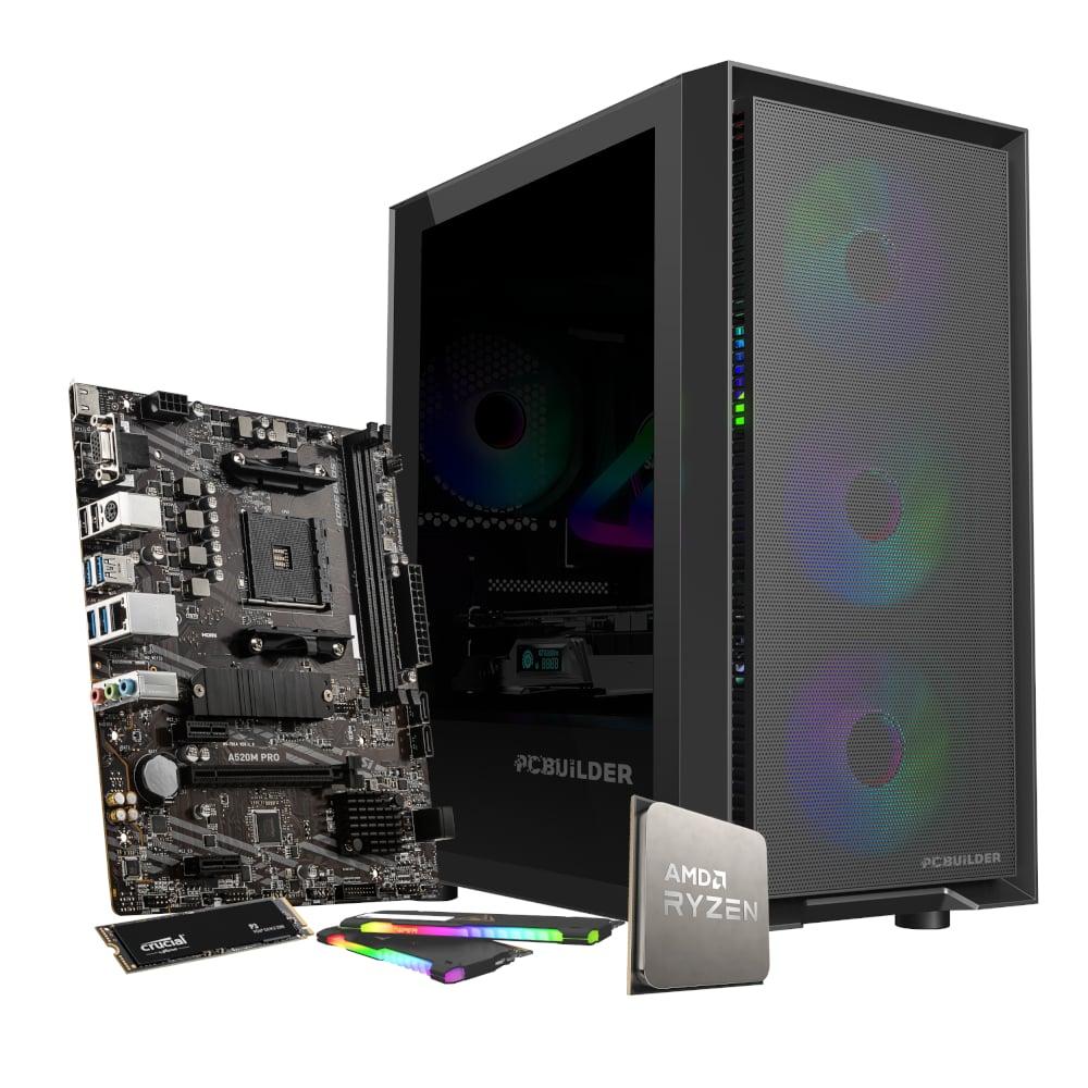 [PCB_DEFENDER_05] PCBuilder Ryzen 5 5600GT DEFENDER Windows 11 Gaming PC