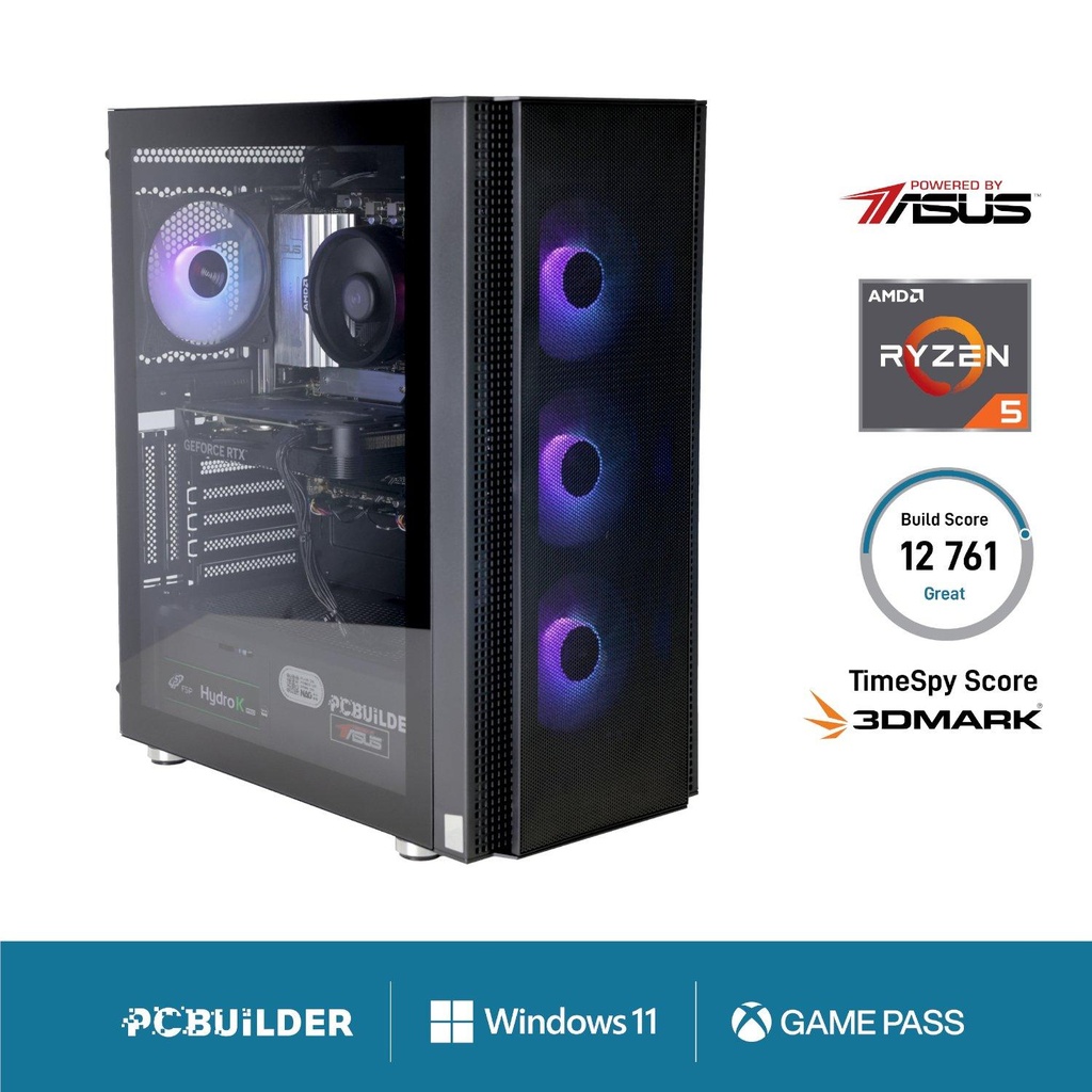 [PCB_OBLIVION_01] PCBuilder Ryzen 5 8400F OBLIVION Windows 11 Gaming PC