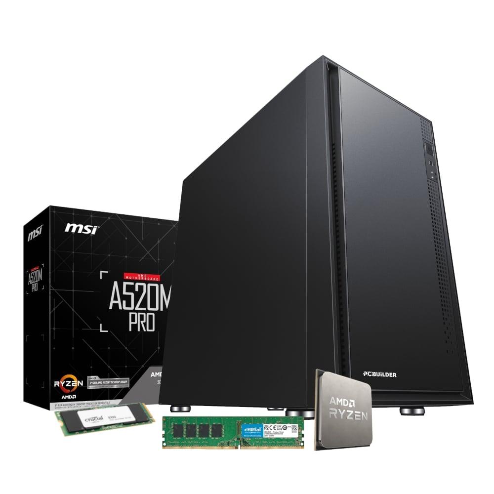 [PCB_HOME_R716G] PCBuilder AMD Ryzen 7 5700G Home Master Windows 11 Desktop PC
