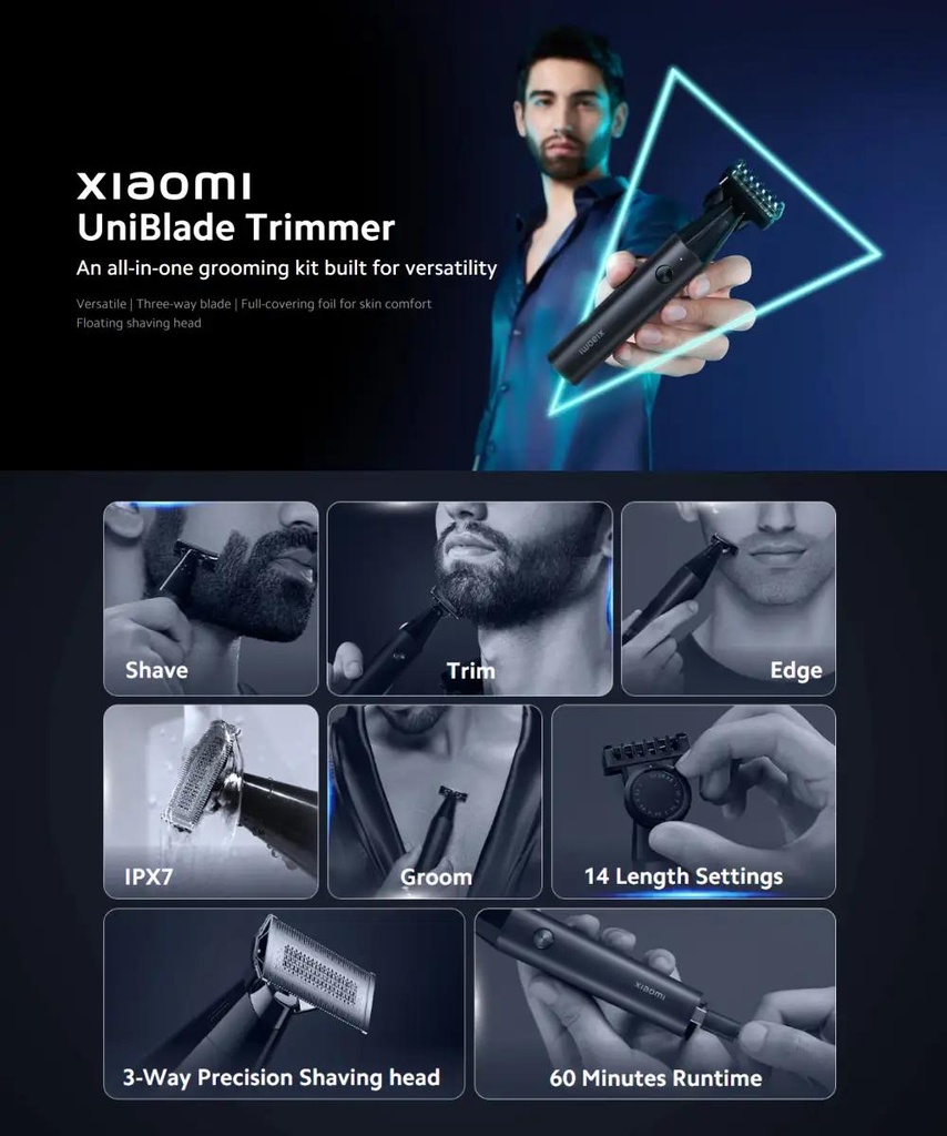 [BHR7051GL] Xiaomi UniBlade Trimmer