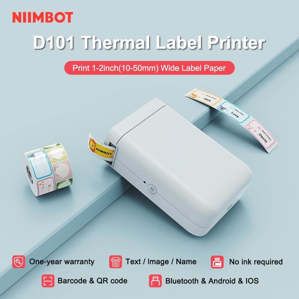[D101] NIIMBOT D101 Portable Thermal Label Printer