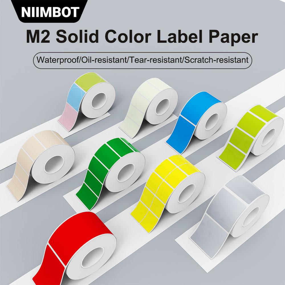 [PL20_15-355YELLOW] NIIMBOT M2 Thermal Transfer Label 20x15mm - 355 Labels Per Roll - Yellow