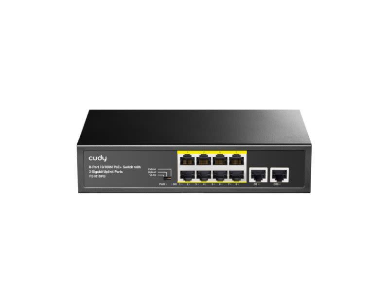 [FS1010PG] Cudy 10-Port Unmanaged PoE+ Switch Gbit Uplink