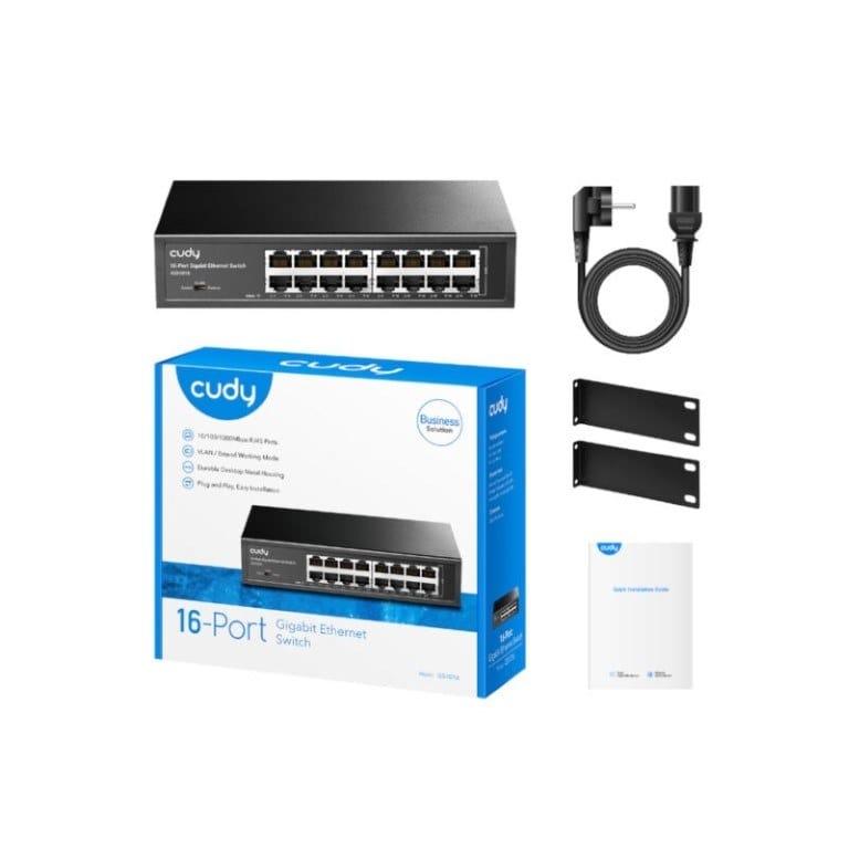 [GS1016] Cudy 16 Port Gigabit Metal Switch