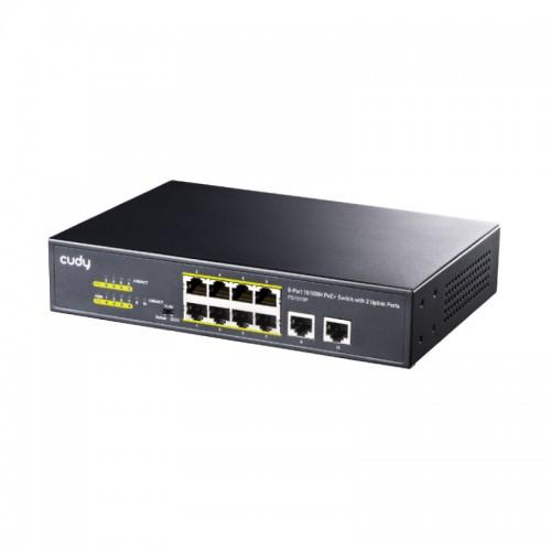 [GS1010PE] Cudy 8-Port Gigabit PoE+ Unmanaged Switch