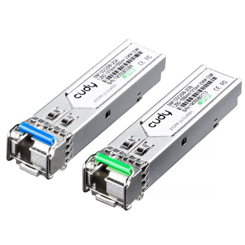 [SM100GSA-20] Cudy Single Mode 1.25G LC SFP  - 20km