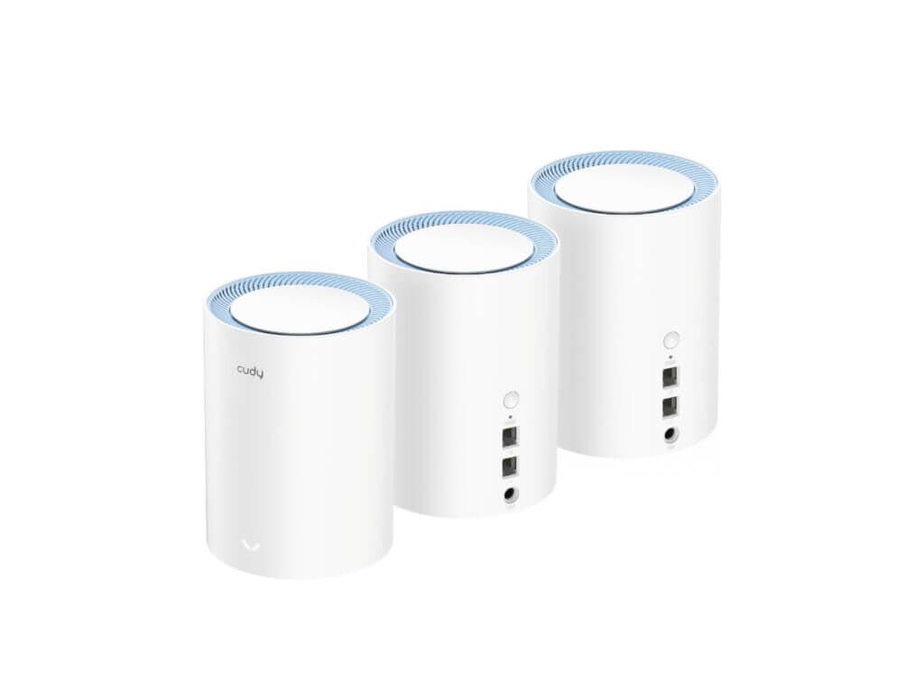 [M1200_3PACK] Cudy AC1200 Wi-Fi Mesh Kit 3 Pack