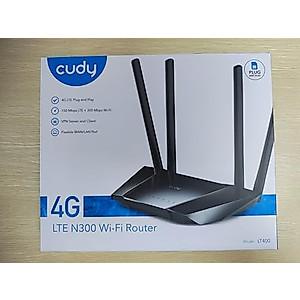 [LT400] Cudy N300 WiFi 4G LTE Cat4 Router