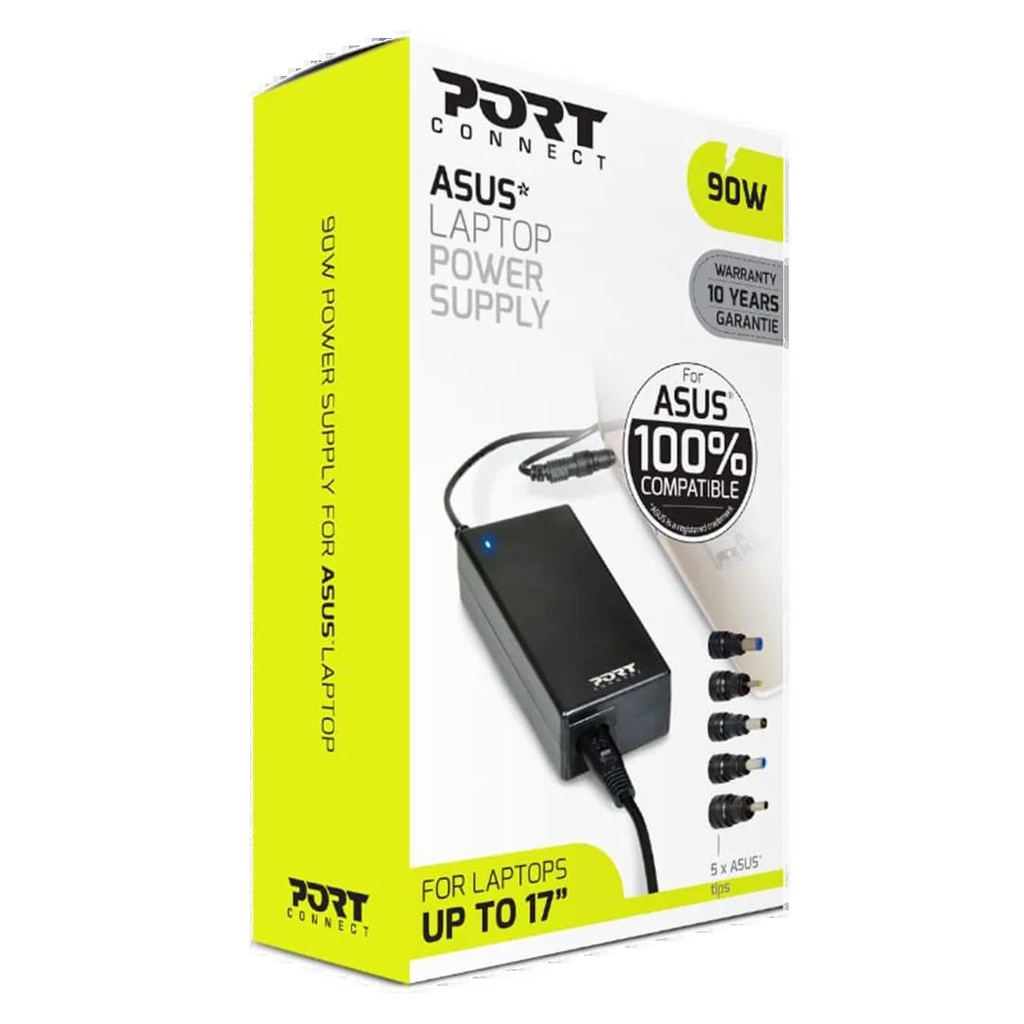 [900007-AS] Port Connect 90W Notebooks Adapter Asus