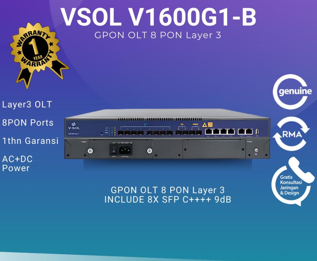 [V1600-PSU] V-SOL V1600G1-B AC Power Supply