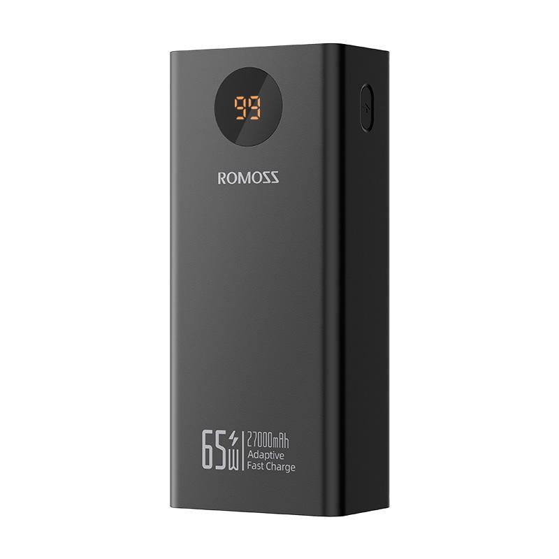 [PEA27-282-2133H] Romoss Power Bank Zeus 27000mAh 65W BK