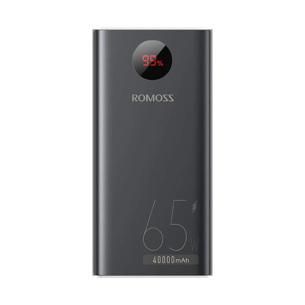 [PEA40-282-2133H] Romoss Power Bank Zeus 40000mAh 65W BK