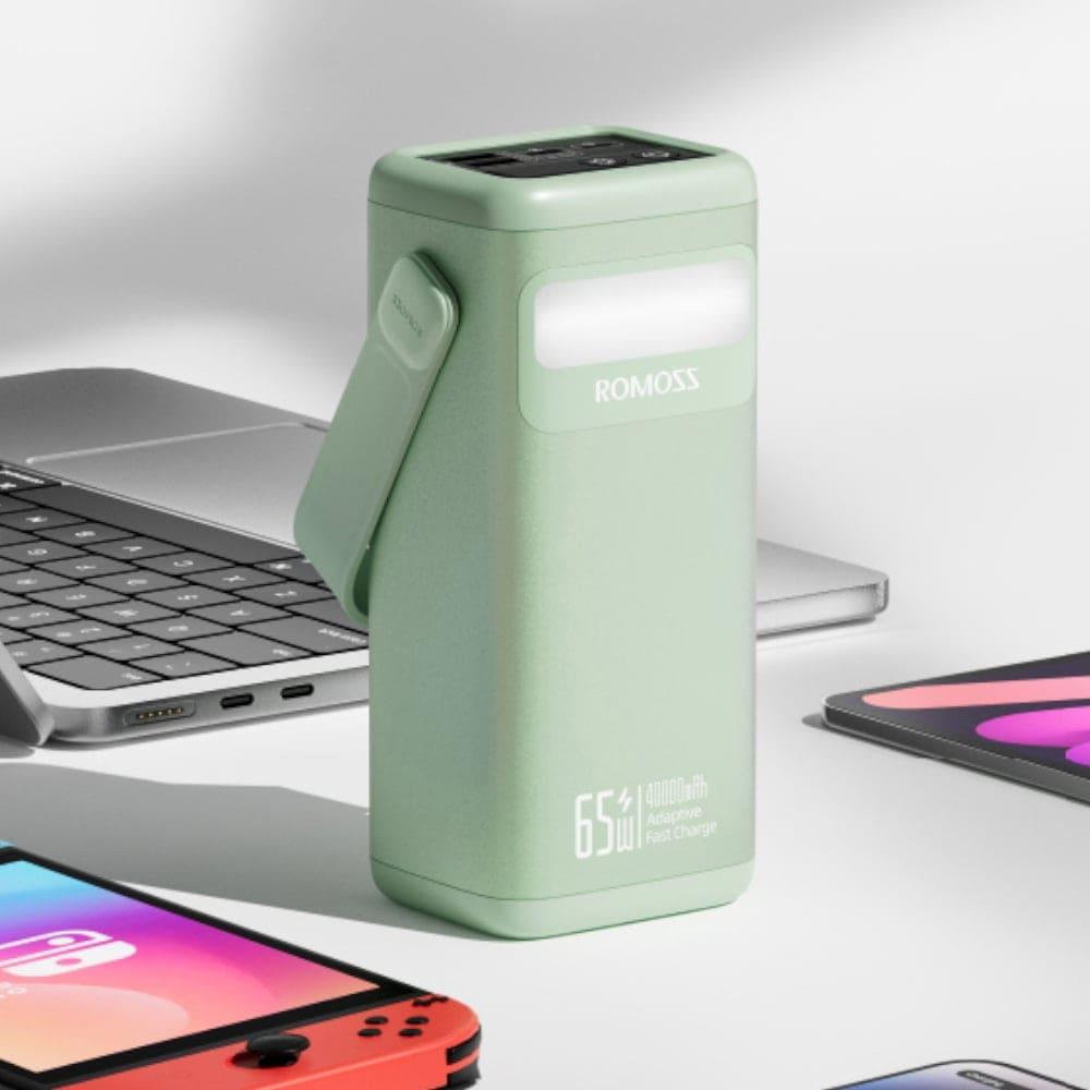 [PMT40-182-M133H] Romoss Power Bank PMT 40000mAh 65W GRN