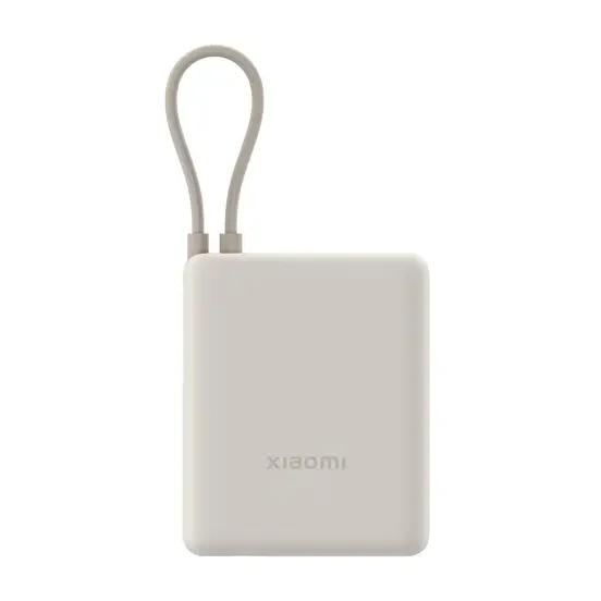 [BHR9333GL] Xiaomi 33W Power Bank 10000mAh with Integrated Cable - Tan