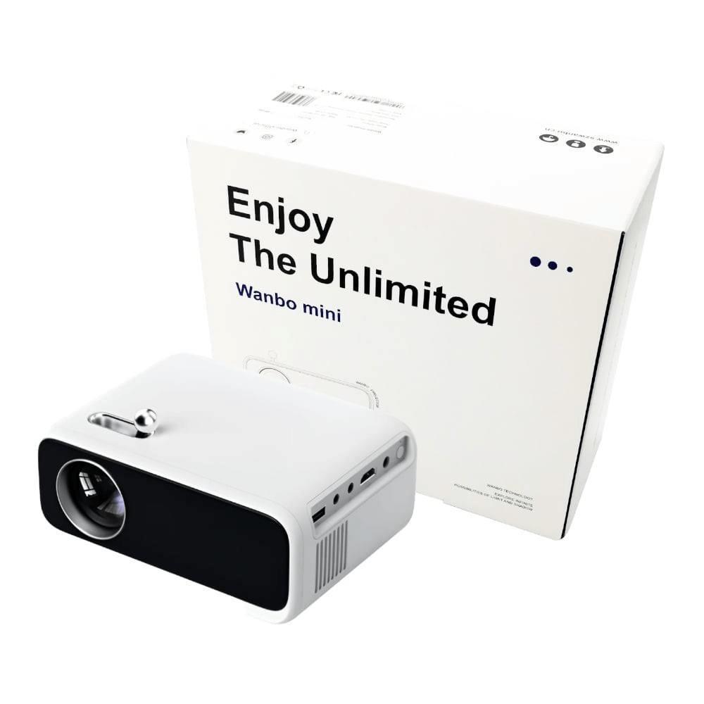 [MINI_PRO] Wanbo MINI PRO 720p 250ANSI Android 9.0 Smart Projector - White