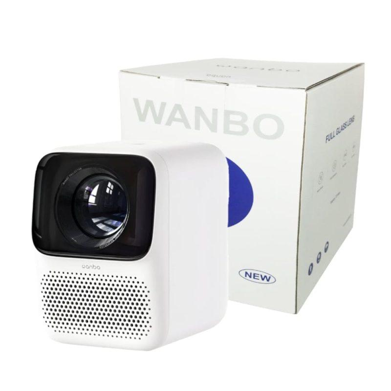 [T2_MAX] Wanbo T2 MAX 1080P 450ANSI Android 9.0 Smart Projector - White