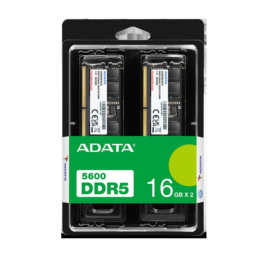 [DDR5-4800-NB16G] 16GB DDR5-5600MHZ (PC5-44800) 260PIN MODULE 1.1V.