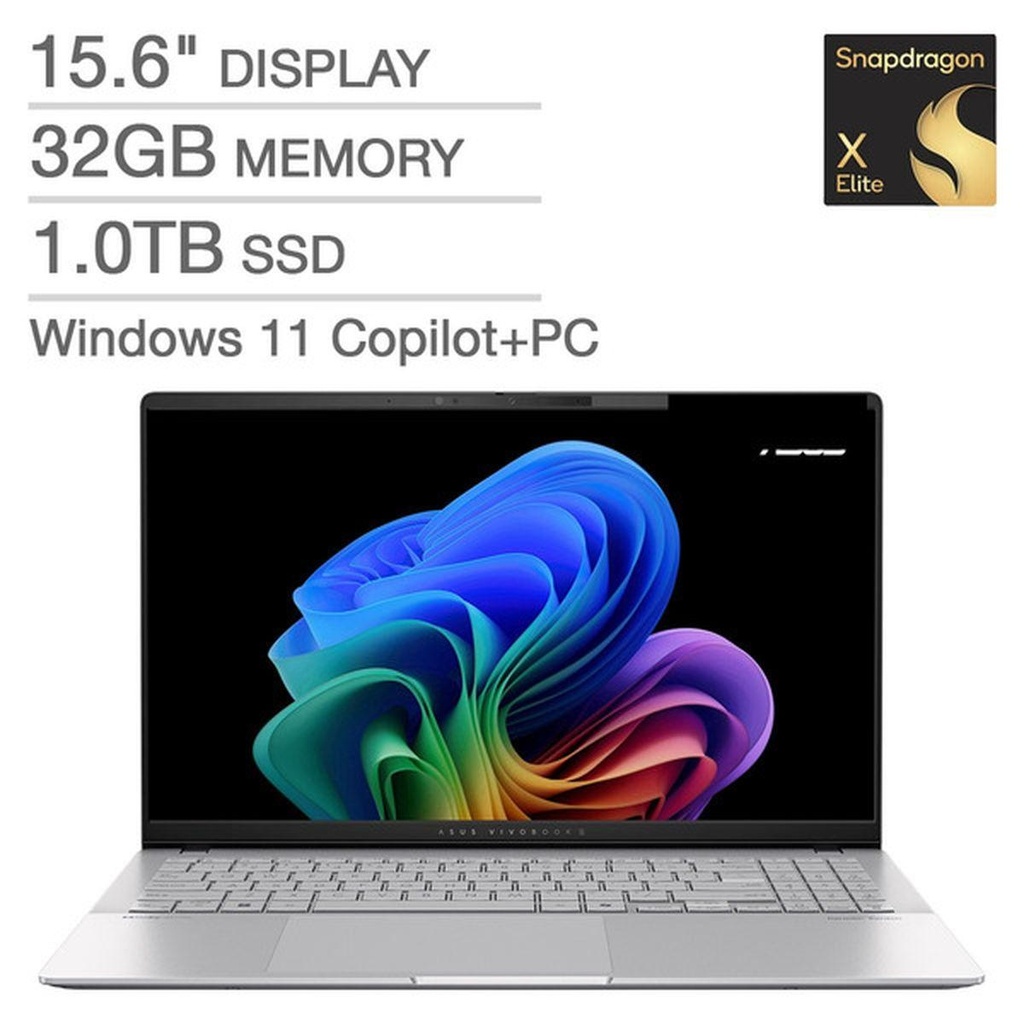 [S5507QA-OQ3210S0W-DEMO] Notebook 15.6-inch 3K (2880 x 1620) OLED | Snapdragon® X Elite X1E