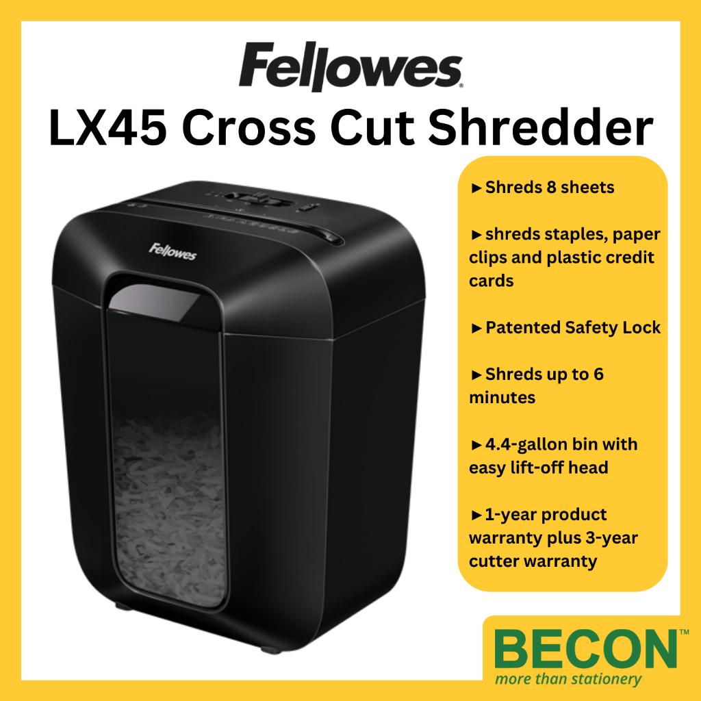 [4400501] Powershred LX45 Cross Cut