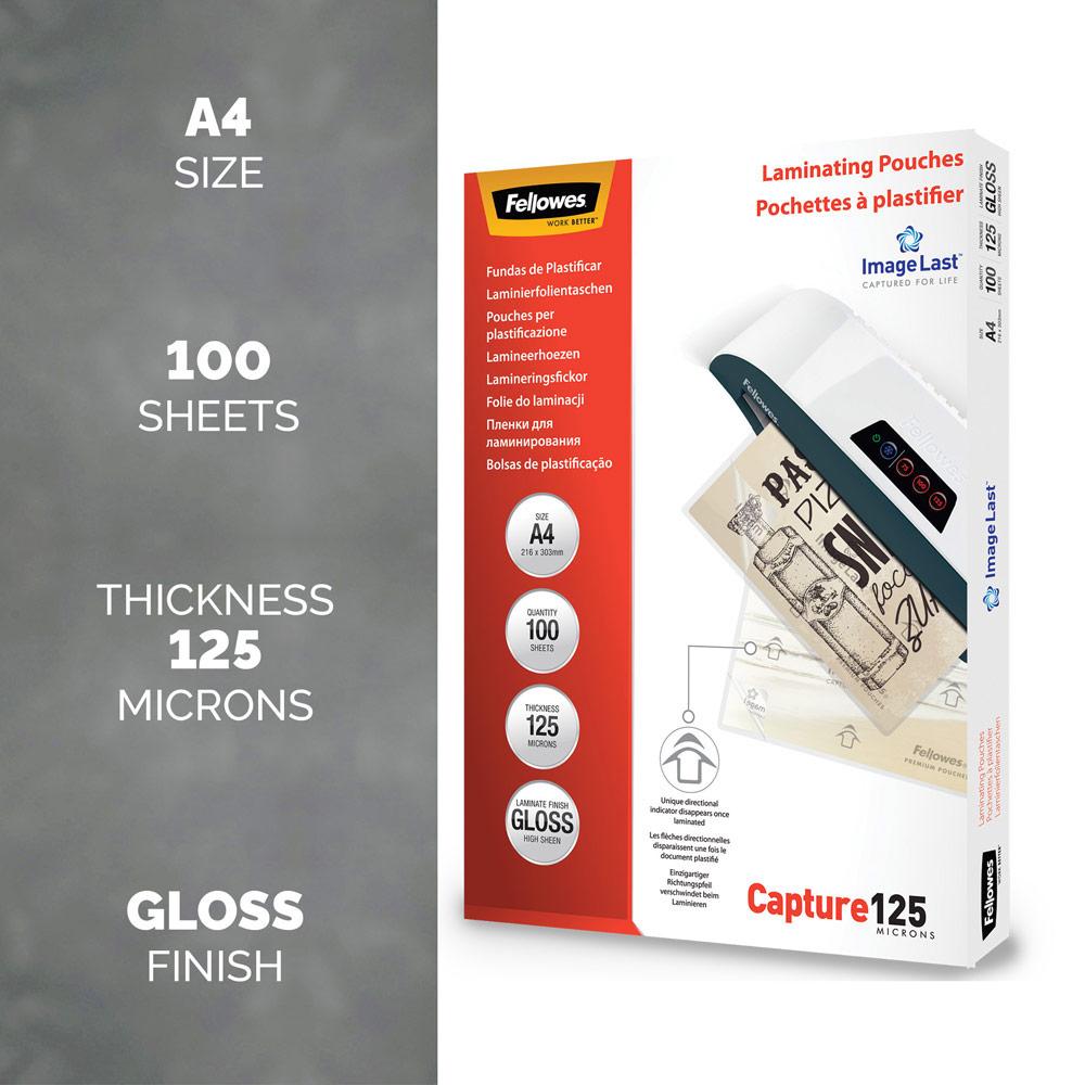 [5307407] A4 125MIC 100pk - gloss