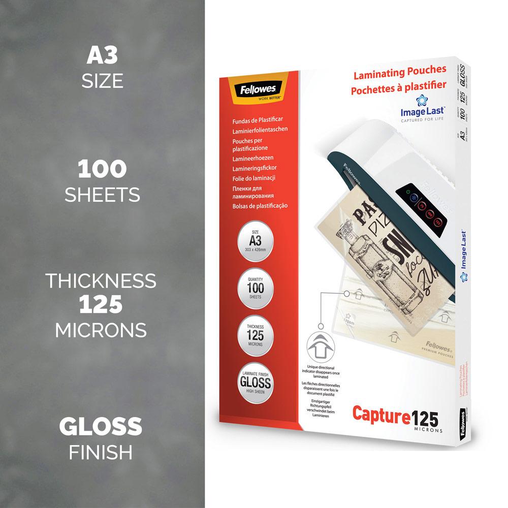 [5307506] A3 125MIC 100pk - gloss