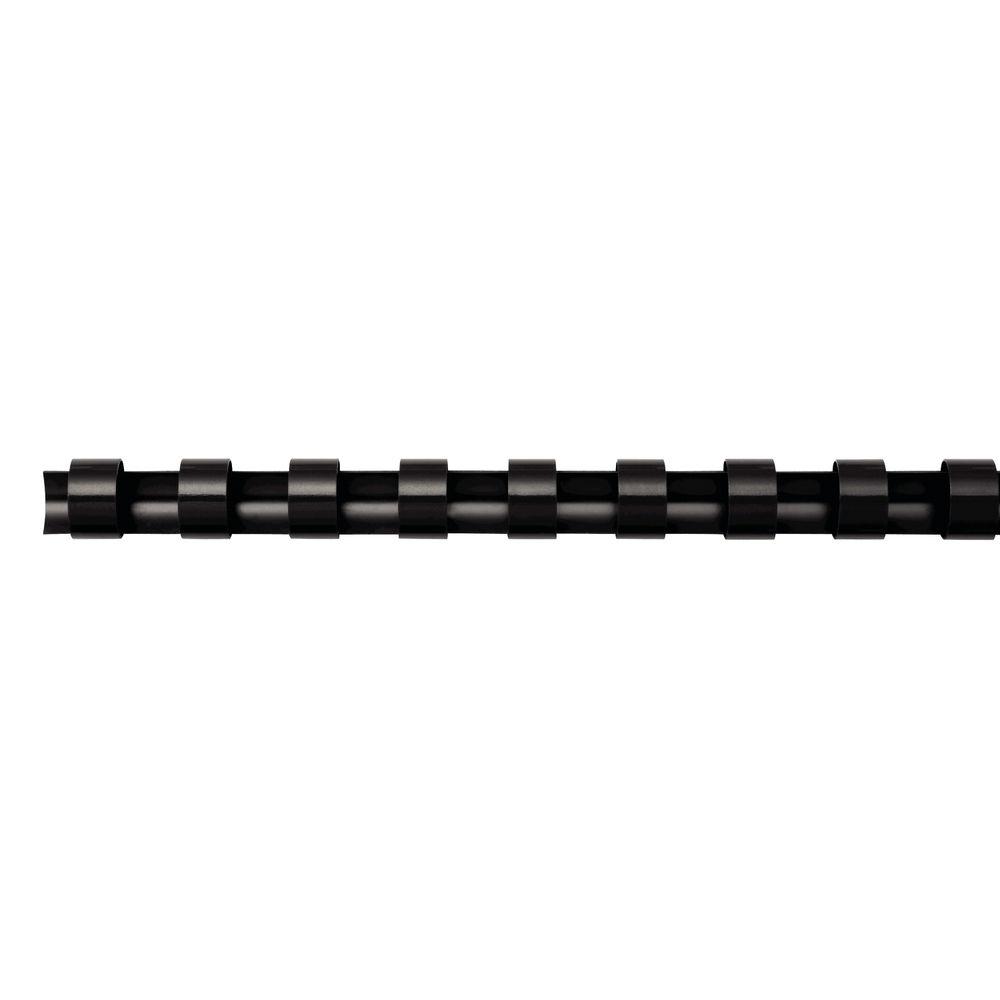 [5348902] Fellowes 28MM Comb Black 50pk