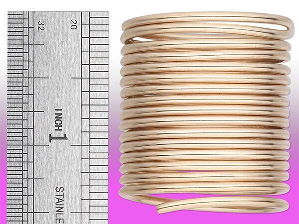 [RRW14.3WT3_1] Ringwire 14.3mm  / 9/16 inch 3:1 - white