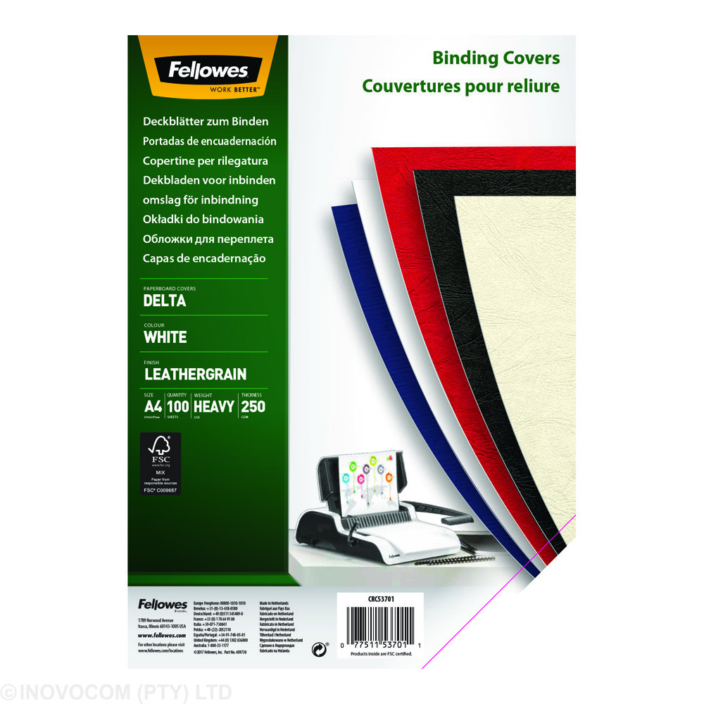 [5373602] A4 White 250 GSM 25pk