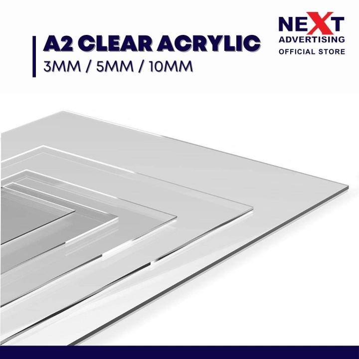 [5379701] A4 3mm Clear/White 20pk