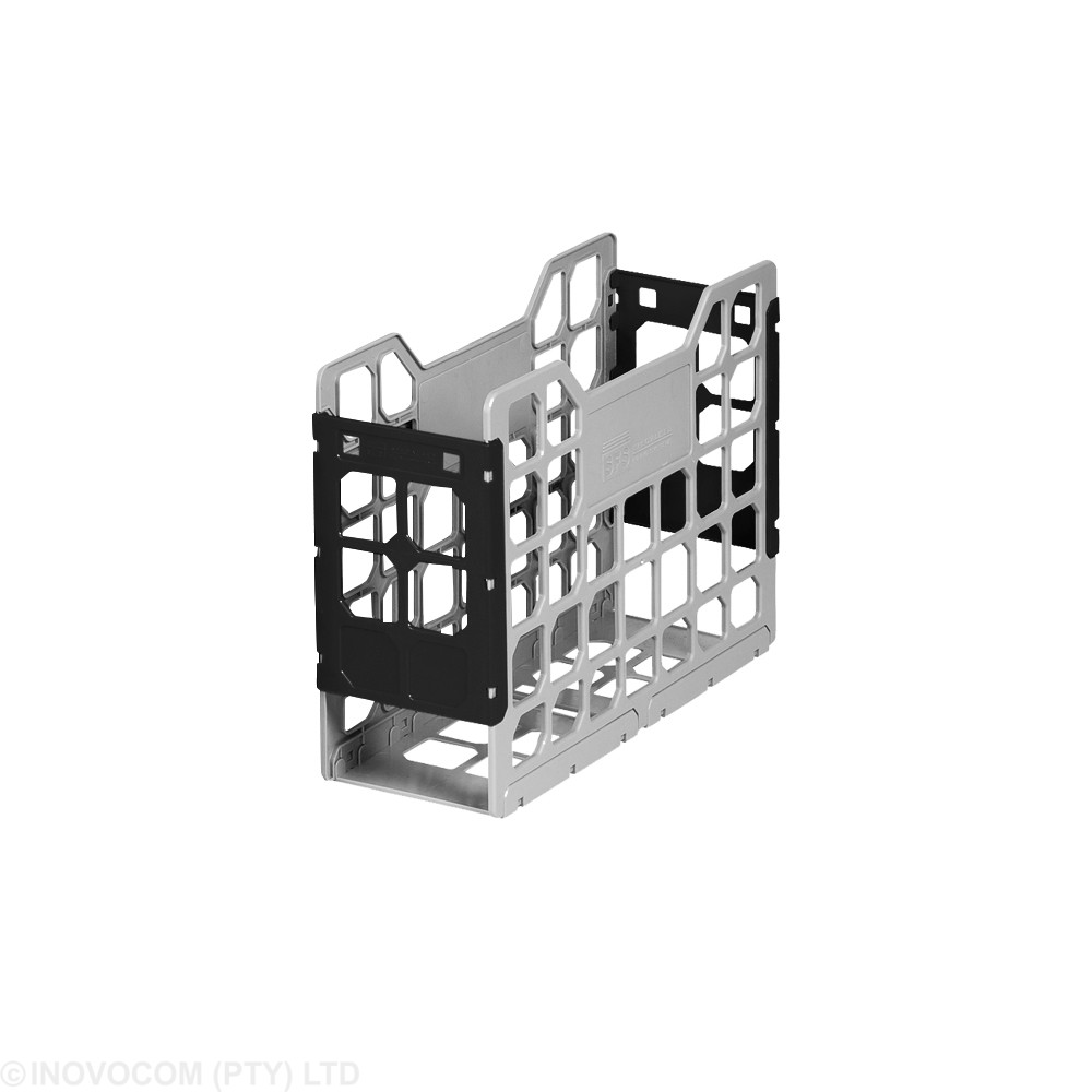 [BB-SE-CNT-BLK] Slatted Econo Container - Black Plastic           