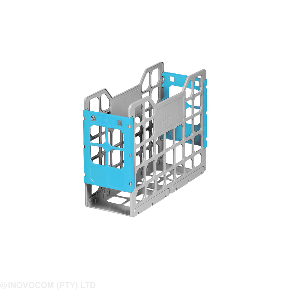 [BB-SE-CNT-BLU] Slatted Econo Container - Blue Plastic  